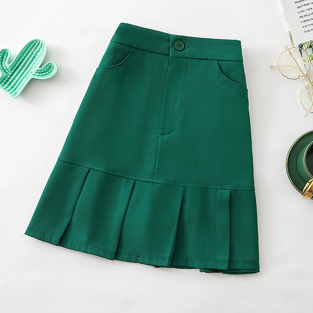 Summer Ladies Pleated Skirts Fashion Elastic Waist A-line Mini Skirts Women Casual Shool Girls Sweet All-match Short Skirts Jupe
Summer Ladies Pleated Skirts Fashion Elastic Waist A-line Mini Skirts Women Casual Shool Girls Sweet All-match Short Skirts Jupe