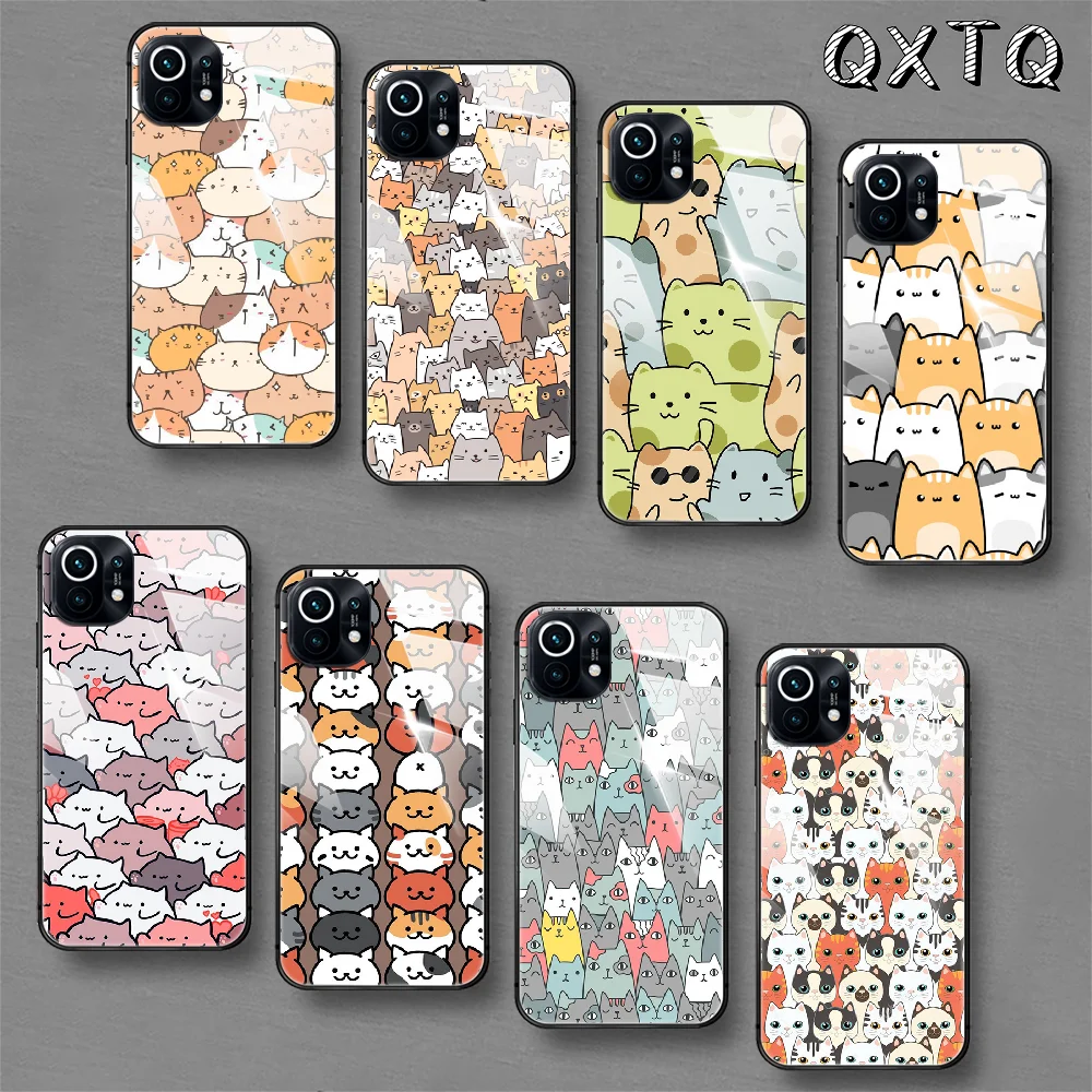 Cat Kitten Kitty Cartoon Tempered Glass Phone Case For Xiaomi Mi 8 9 10 11 T Max Pro Lite Poco F X 2 3 Nfc Ultra Cover Cell
Cat Kitten Kitty Cartoon Tempered Glass Phone Case For Xiaomi Mi 8 9 10 11 T Max Pro Lite Poco F X 2 3 Nfc Ultra Cover Cell