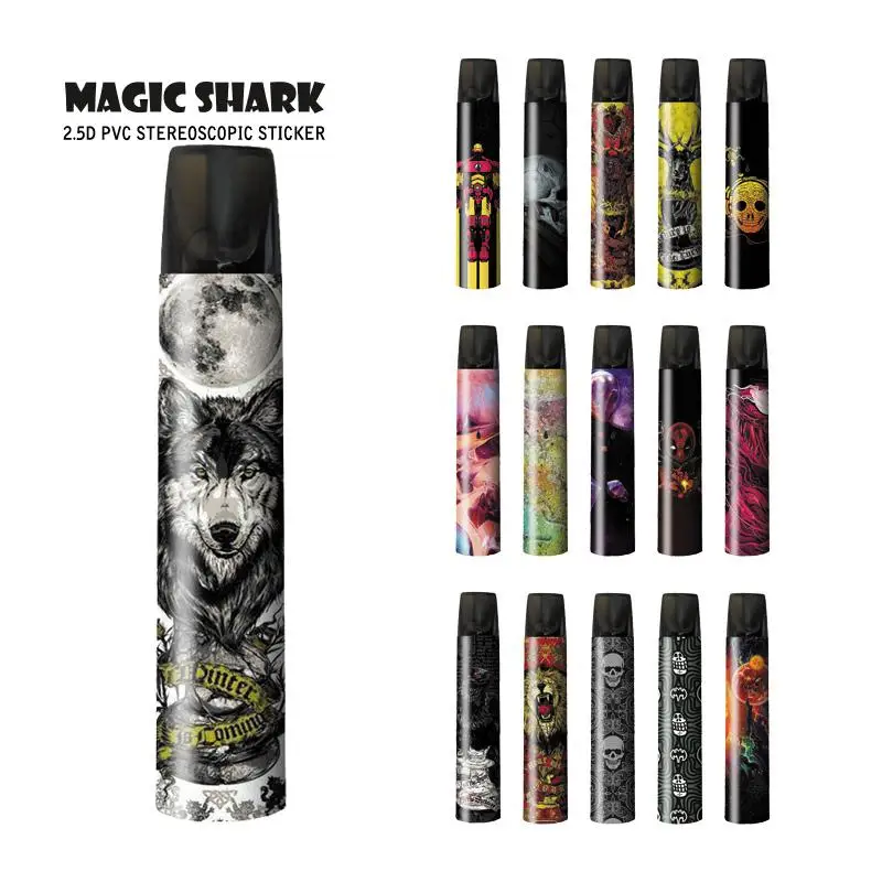 Набор вейпа Magic Shark с черепом Железным человеком дэдпулом Бэтменом Веном оленем