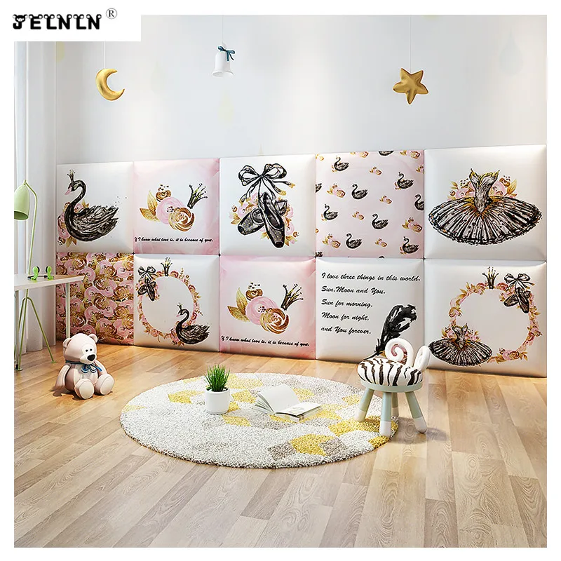 Ballet tatami children's room baby crash headboard soft pack background wall back wall pad wall fence foam 3D sticker for kids
Ballet tatami children's room baby crash headboard soft pack background wall back wall pad wall fence foam 3D sticker for kids