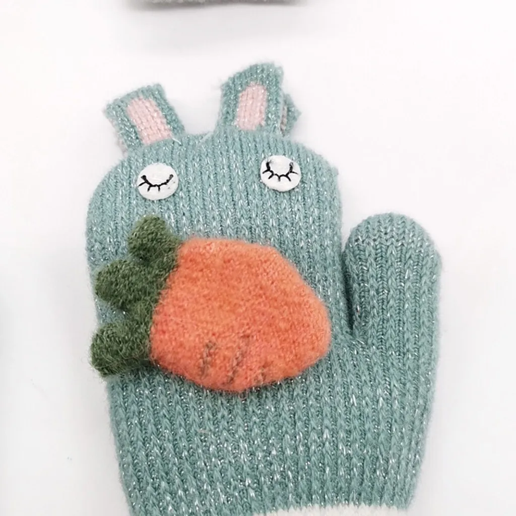Cute Cartoon Rabbit Children Gloves Winter Knitted Kids Mittens Thicken Winter Warmer Full Finger Gloves For Boys Girls Toddlers
Cute Cartoon Rabbit Children Gloves Winter Knitted Kids Mittens Thicken Winter Warmer Full Finger Gloves For Boys Girls Toddlers