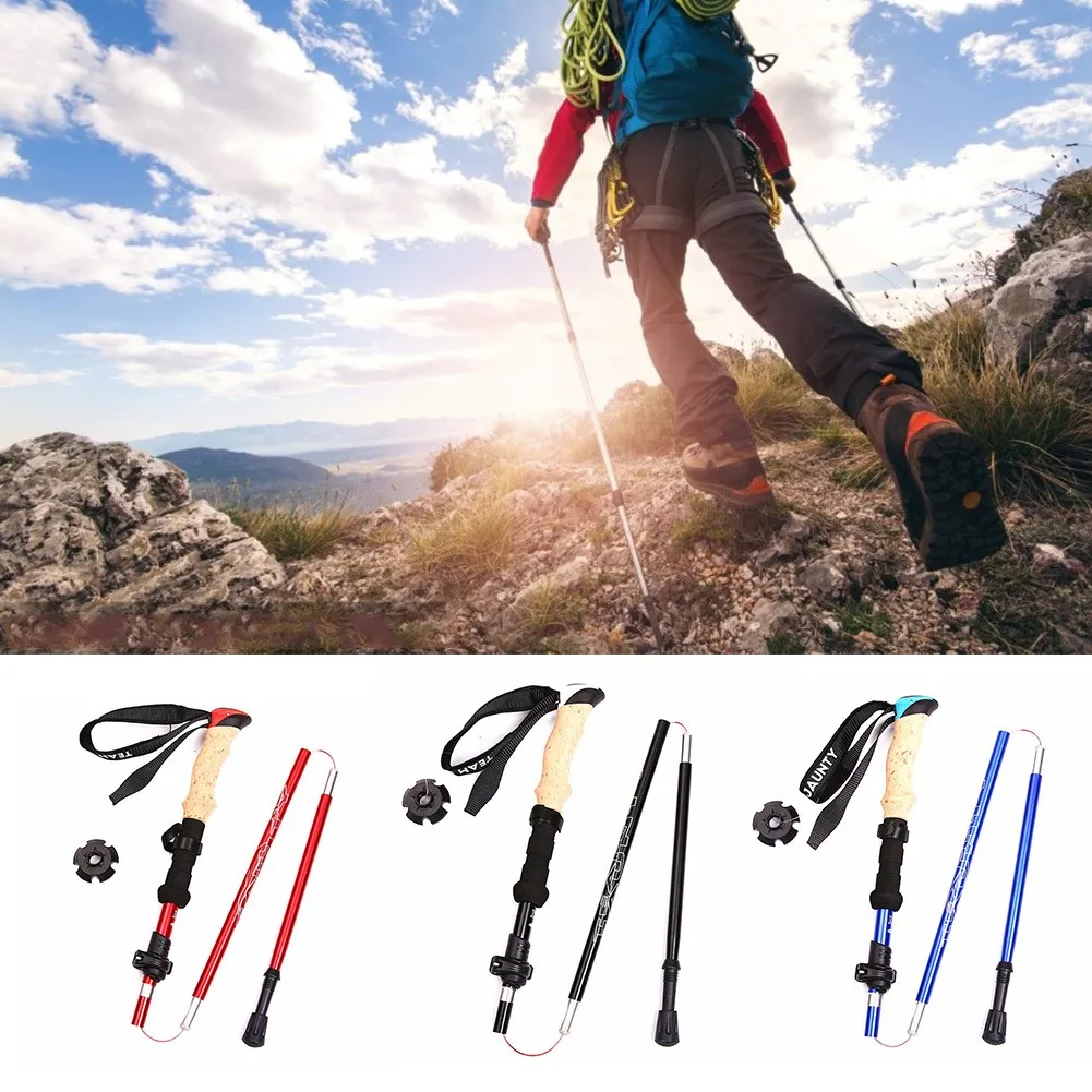 Trekking Poles Ultralight 5 Section EVA Sweat Absorbing Handle Hiking Fold Telescopic Pole 37-135cm Climbing Mountain Stick
Trekking Poles Ultralight 5 Section EVA Sweat Absorbing Handle Hiking Fold Telescopic Pole 37-135cm Climbing Mountain Stick