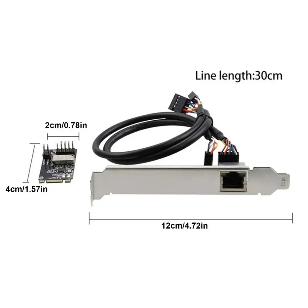PCIe Network Card Gigabit Network Card M.2 To PCI-E 1000m Wired Internet Tools Desktop Free Drive 1000M Wired
PCIe Network Card Gigabit Network Card M.2 To PCI-E 1000m Wired Internet Tools Desktop Free Drive 1000M Wired