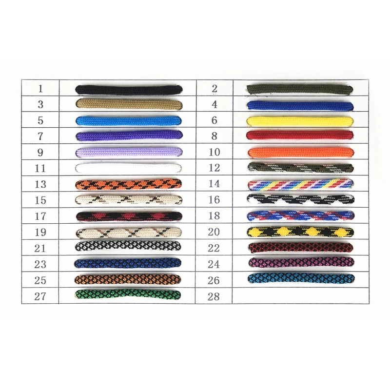 Wholesale 100m Paracord 550 Paracorde Cord Lanyard Rope Mil Spec Type III 7 Strand Cord Climbing Camping Survival Equipment Rope
Wholesale 100m Paracord 550 Paracorde Cord Lanyard Rope Mil Spec Type III 7 Strand Cord Climbing Camping Survival Equipment Rope