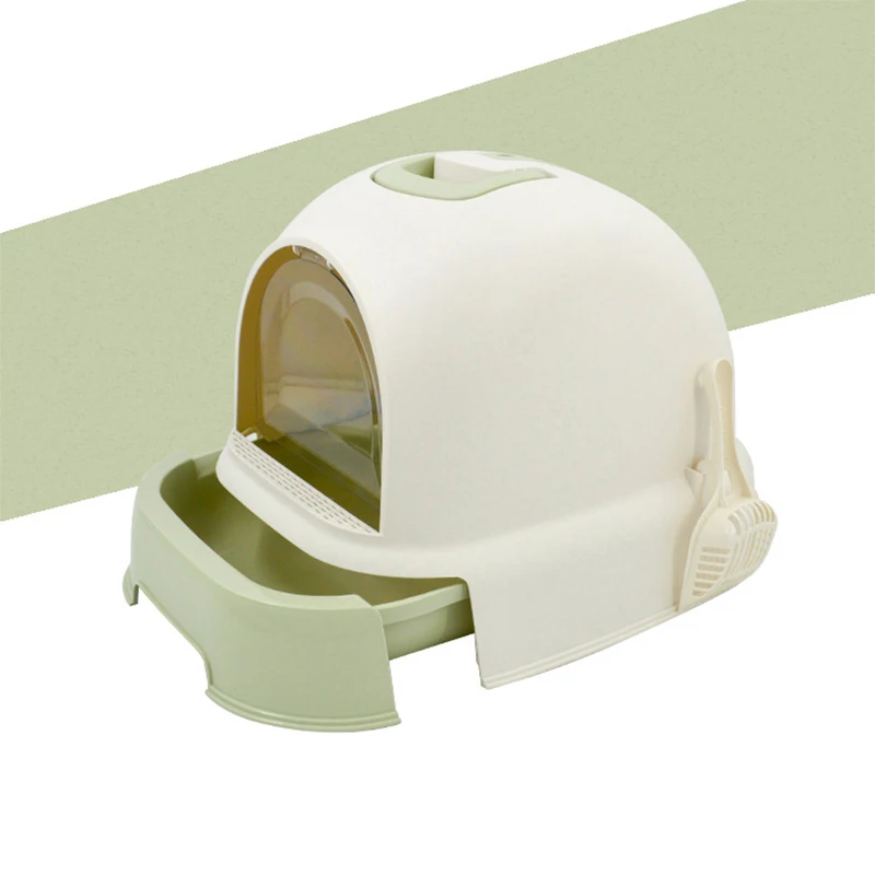 Pets Bingo Cat Litter Box Drawer Type Fully Enclosed Large Pet Toilet Anti-splash Deodorant Cat Litter Tray with Shovel
Pets Bingo Cat Litter Box Drawer Type Fully Enclosed Large Pet Toilet Anti-splash Deodorant Cat Litter Tray with Shovel