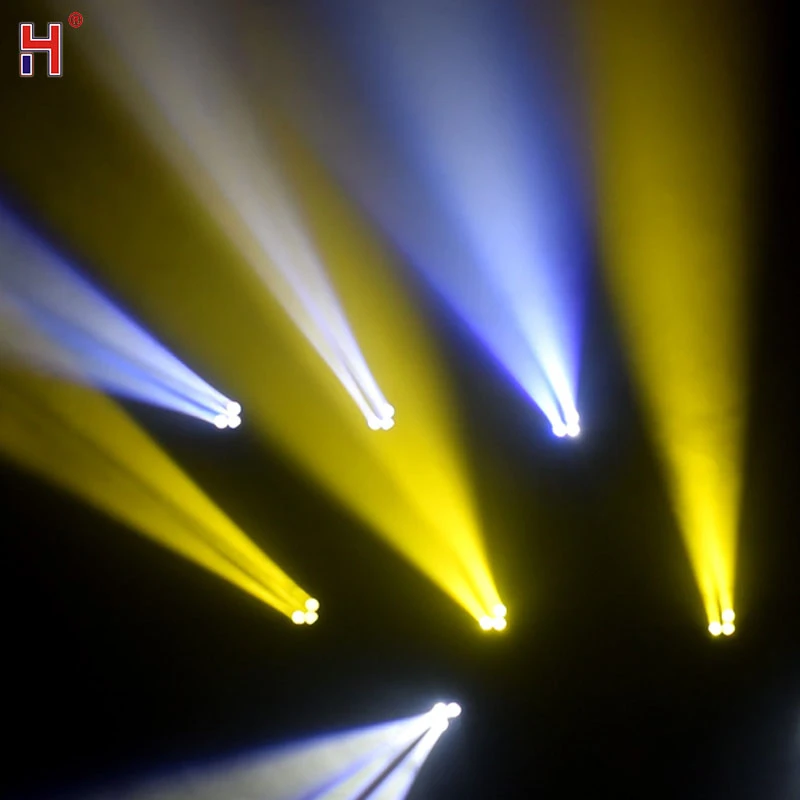 Светодиодный сценический прожектор 4 х25 Вт освещение с подвижной головкой