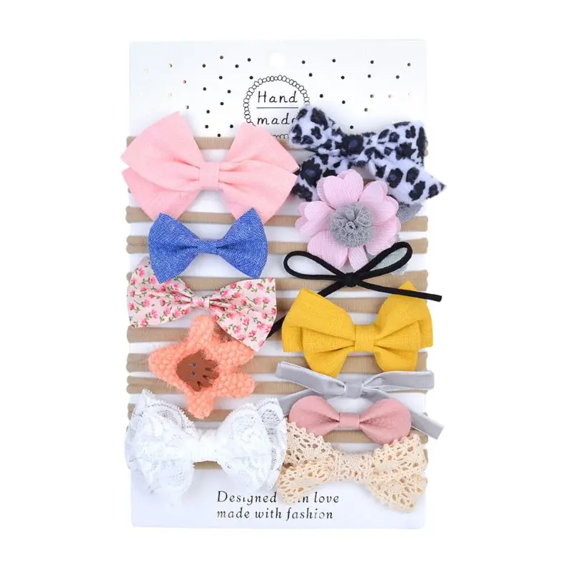 12 Pcs Baby Girl Headbands and Bows, Newborn Infant Toddler Nylon Hairbands Hair Accessories
12 Pcs Baby Girl Headbands and Bows, Newborn Infant Toddler Nylon Hairbands Hair Accessories