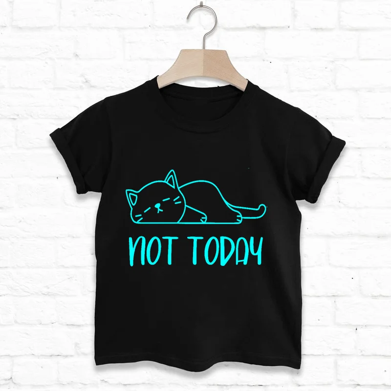 Nope New Kids Baby Summer T Shirt cartoon animals Tops Children's Casual Clothing Cotton T-shirt Luminous cat Girls Boys Clothes
Nope New Kids Baby Summer T Shirt cartoon animals Tops Children's Casual Clothing Cotton T-shirt Luminous cat Girls Boys Clothes