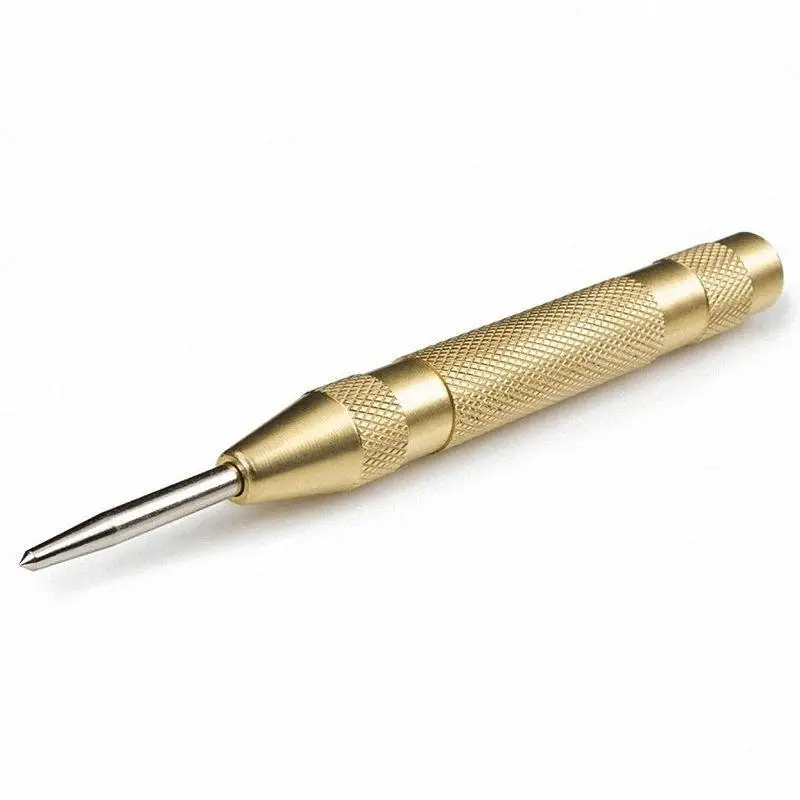 5 Inch Automatic Center Pin Punch Spring Loaded Marking Starting Holes Tool Wood Press Dent Woodwork Tool Drill Bit
5 Inch Automatic Center Pin Punch Spring Loaded Marking Starting Holes Tool Wood Press Dent Woodwork Tool Drill Bit