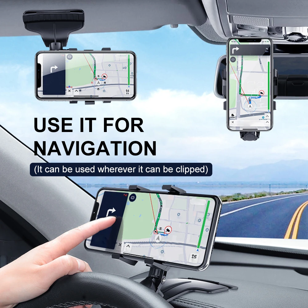 Автомобильный держатель для телефона с поворотом на 360 ° зажим для приборной панели подставка с поддержкой Gps-навигатора Автомобильный держ...
Автомобильный держатель для телефона с поворотом на 360 ° зажим для приборной панели подставка с поддержкой Gps-навигатора Автомобильный держ...