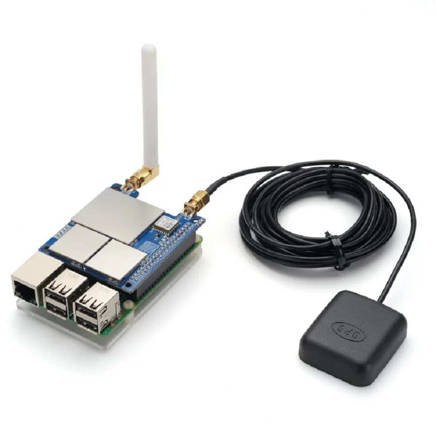 10 каналов LoRaWAN GPS концентратор для Raspberry Pi|Аксессуары демонстрационных стендов| |