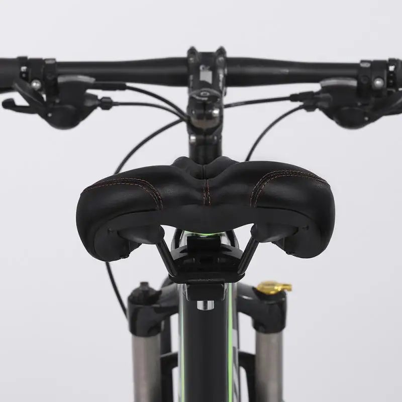 Wheel up mountain road bike bicycle hollow breathable seat saddle PU leather shock absorption bike cushion cycling accessories
Wheel up mountain road bike bicycle hollow breathable seat saddle PU leather shock absorption bike cushion cycling accessories