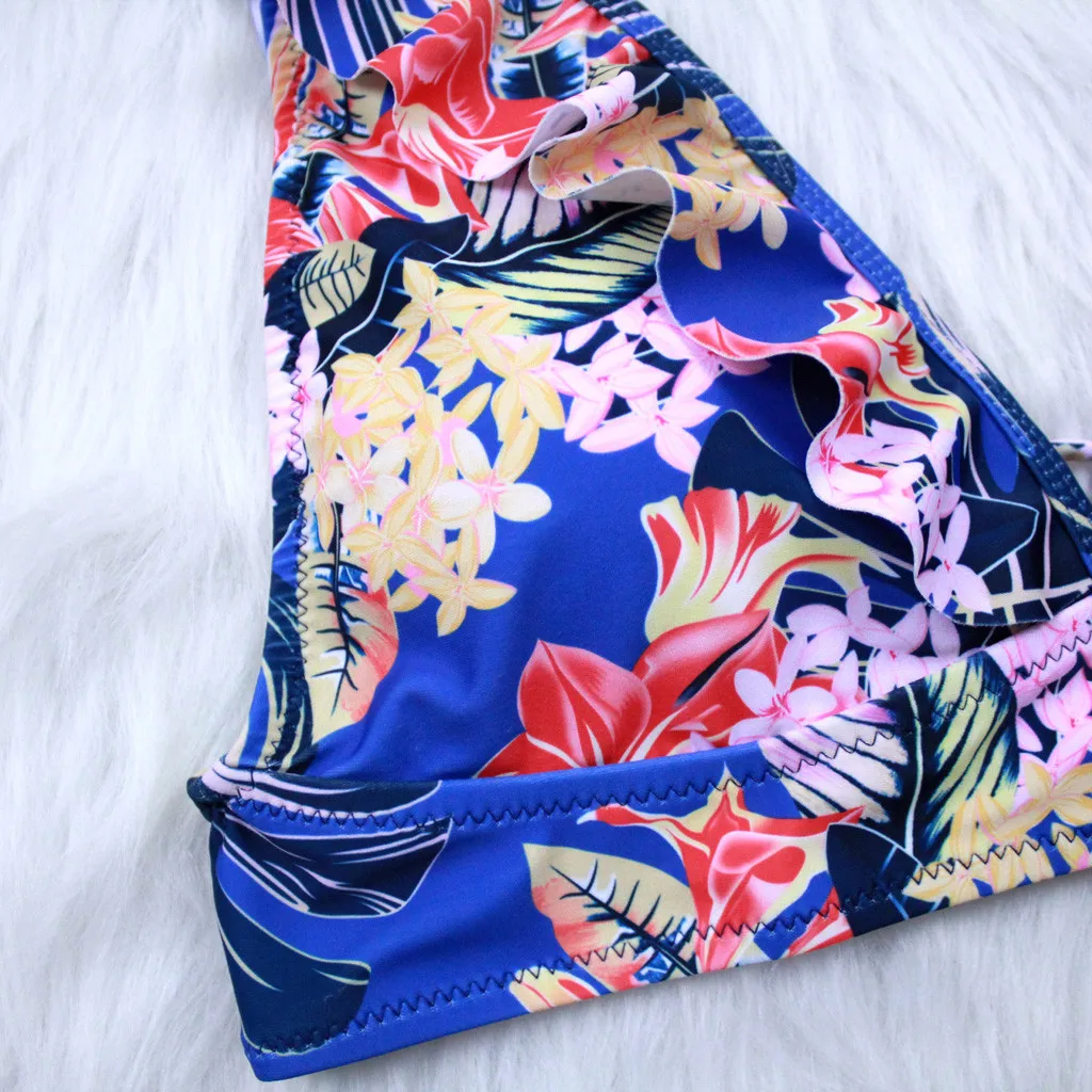 Floral print Bikini 2020 Sexy Swimwear Women push up padded Swimsuit Bikinis Set ladies Swim Bathing Suit Beachwear Biquini
Floral print Bikini 2020 Sexy Swimwear Women push up padded Swimsuit Bikinis Set ladies Swim Bathing Suit Beachwear Biquini