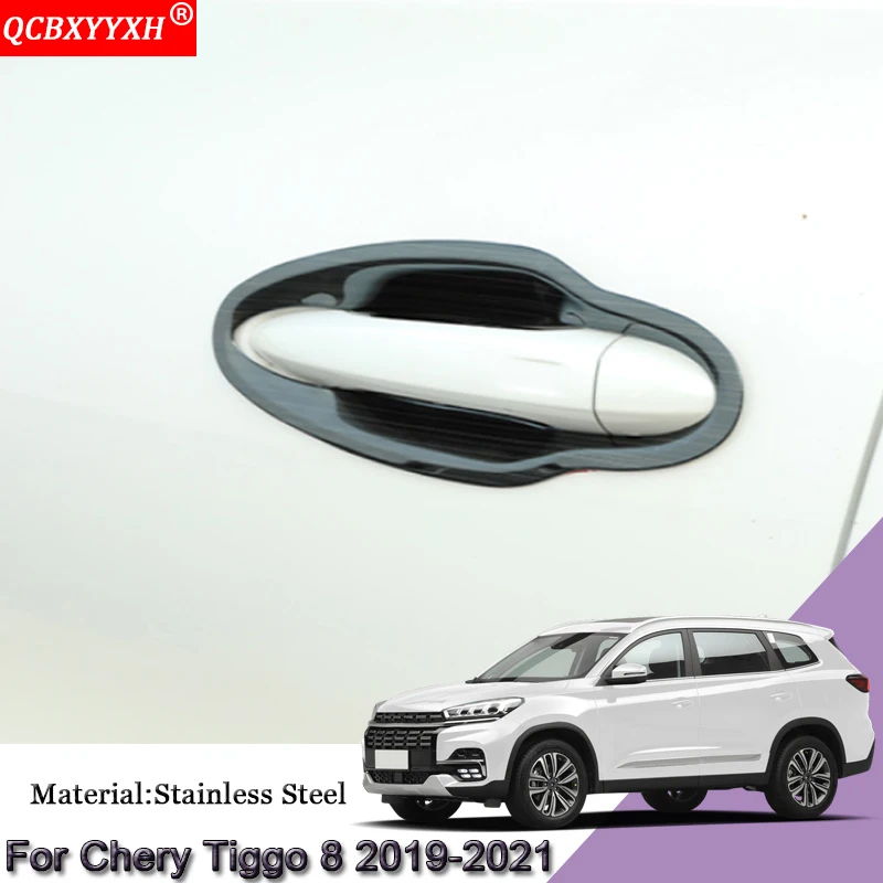 Car Styling Car Exterior Door Bowl Sequins Handle Cover Frame Stickers Automobiles Accessories Fit For Chery Tiggo 8 2019-2021
Car Styling Car Exterior Door Bowl Sequins Handle Cover Frame Stickers Automobiles Accessories Fit For Chery Tiggo 8 2019-2021