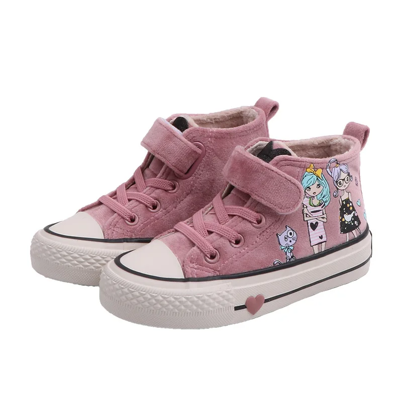 New Children's cotton Cartoon Girls shoes winter princess shoes plus velvet warm Kids shoes board shoes Boots Tennis
New Children's cotton Cartoon Girls shoes winter princess shoes plus velvet warm Kids shoes board shoes Boots Tennis