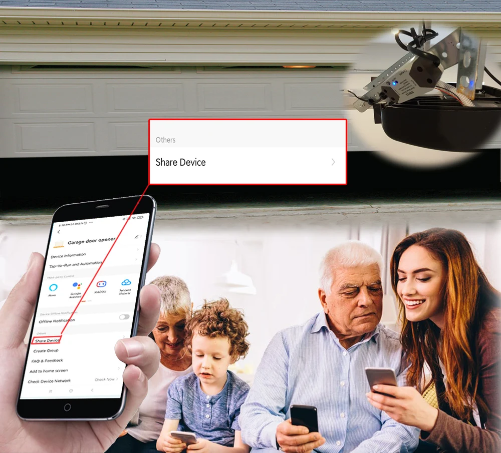 4CH переключатель Wi-Fi Tuya Smart Life дистанционного Управление Беспроводной Смарт