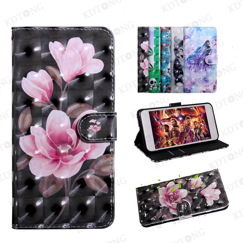 

Fashion 3D Cute Case For SONY XA1 XA2 XA3 L1 L3 L4 Z6 E6 XPeria 10 XZ2 XZ3 Card Slot Wallet Covre Ultra Thin Couples Phone Cases