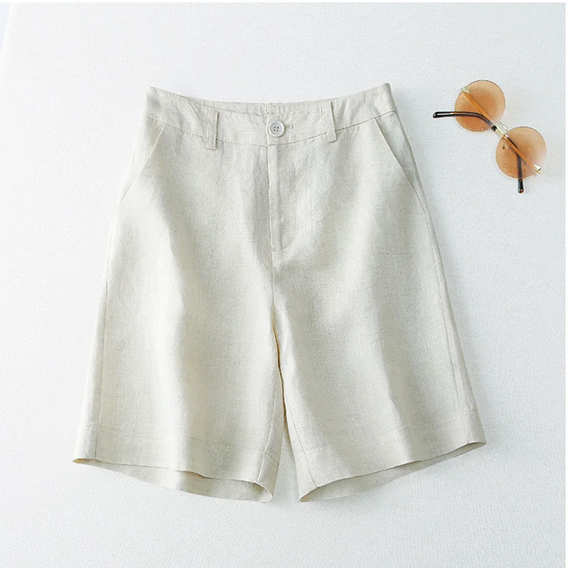 2021 Summer New Style Korean Casual Wide-leg Pants Women's Cotton Linen Pants All-match Straight Five-point Women's Pants
2021 Summer New Style Korean Casual Wide-leg Pants Women's Cotton Linen Pants All-match Straight Five-point Women's Pants