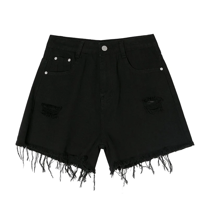 Summer New Denim Shorts Women High Waist Thin Raw Edge Wild Wide Leg Short Pants Fashion Student Hot Pants Female Trend
Summer New Denim Shorts Women High Waist Thin Raw Edge Wild Wide Leg Short Pants Fashion Student Hot Pants Female Trend