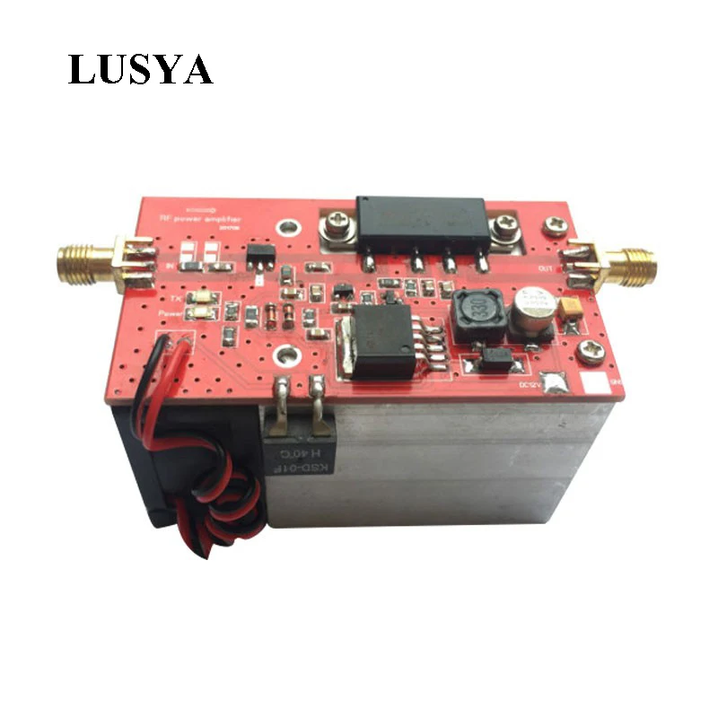 Фото Плата усилителя мощности Lusya 433 DMR RF 13 Вт усилитель УВЧ частоты 350 480 МГц