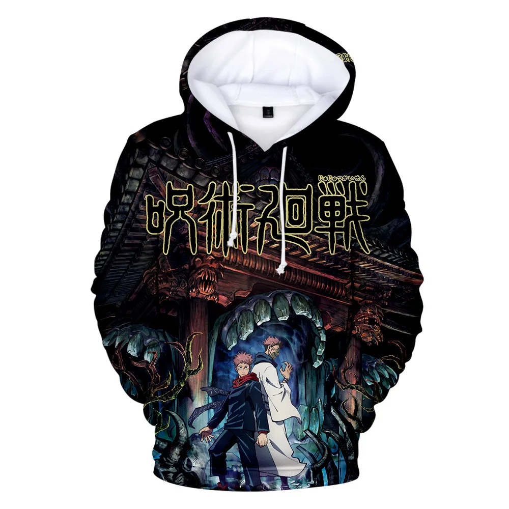 2021 Jujutsu Kaisen 3D Print Fashion Hoodie Sweatshirts Streetwear Pullover Casual Harajuku Winter High Street Hooded Clothes
2021 Jujutsu Kaisen 3D Print Fashion Hoodie Sweatshirts Streetwear Pullover Casual Harajuku Winter High Street Hooded Clothes