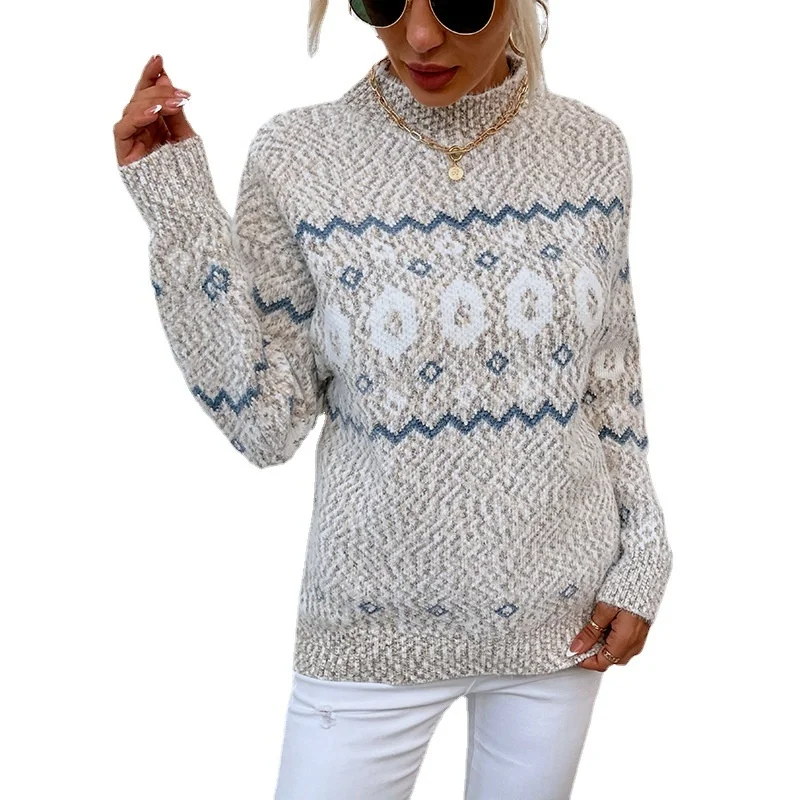 Womens Pullover Autumn Solid Casual Women Y2K Vintage Knit Sweaters Striped Jacquard Elegant Skinny Top Sweatshirt 2021 New
Womens Pullover Autumn Solid Casual Women Y2K Vintage Knit Sweaters Striped Jacquard Elegant Skinny Top Sweatshirt 2021 New