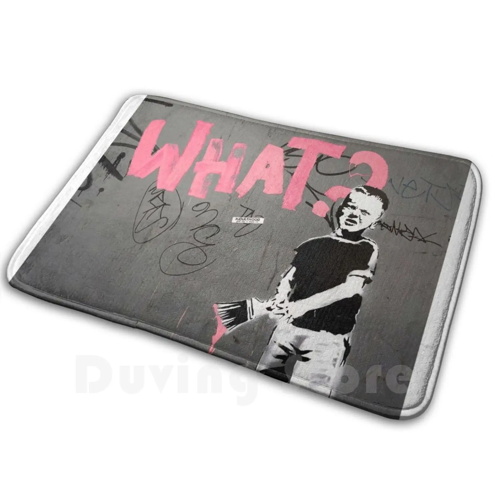 Banksy Painting Boy What Mat Rug Carpet Anti-Slip Floor Mats Bedroom Banksy Street Art Graffiti Artist Vandal Activist Satirical
Banksy Painting Boy What Mat Rug Carpet Anti-Slip Floor Mats Bedroom Banksy Street Art Graffiti Artist Vandal Activist Satirical