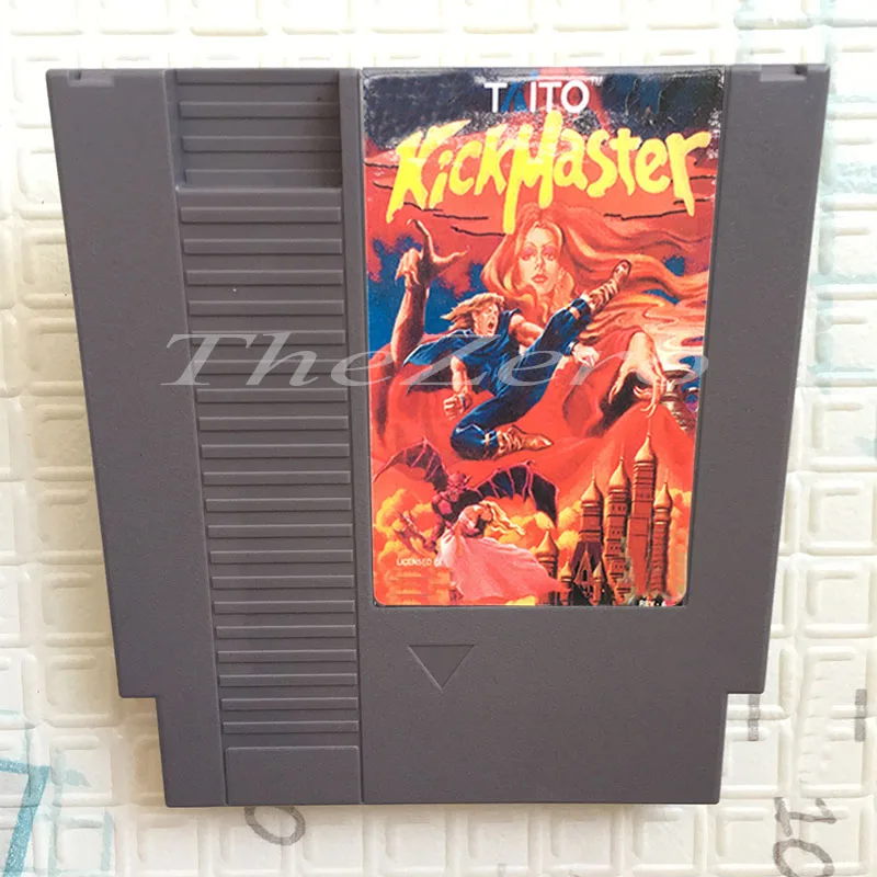 Kickmaster Caper видео карточная игра для 8 бит 72 Pin Системы консоль EU/US универсальная