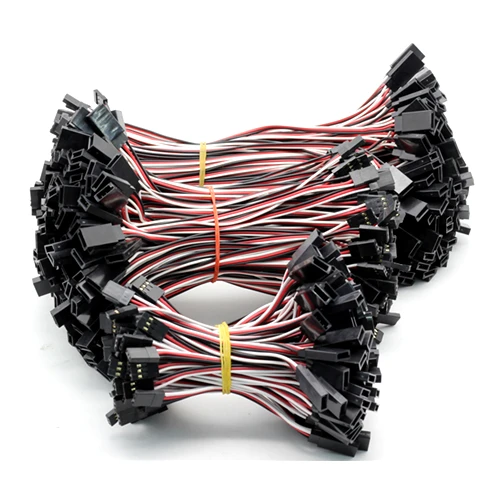 100Pcs 100cm 3Ways 30 Core Filaments Parallel Joint DuPont Wire Extension Leads For Airplane Model Serve Motor Black-Red-White
100Pcs 100cm 3Ways 30 Core Filaments Parallel Joint DuPont Wire Extension Leads For Airplane Model Serve Motor Black-Red-White