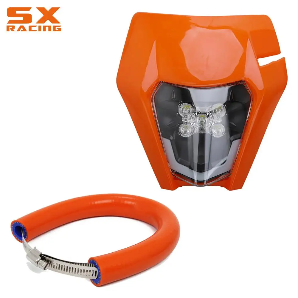 Motorcycle Universal Exhaust Protector Cover Guard Heat Shield Anti-hot LED Headlight Headlamp For KTM EXC SX XC EXC-F XC-W
Motorcycle Universal Exhaust Protector Cover Guard Heat Shield Anti-hot LED Headlight Headlamp For KTM EXC SX XC EXC-F XC-W