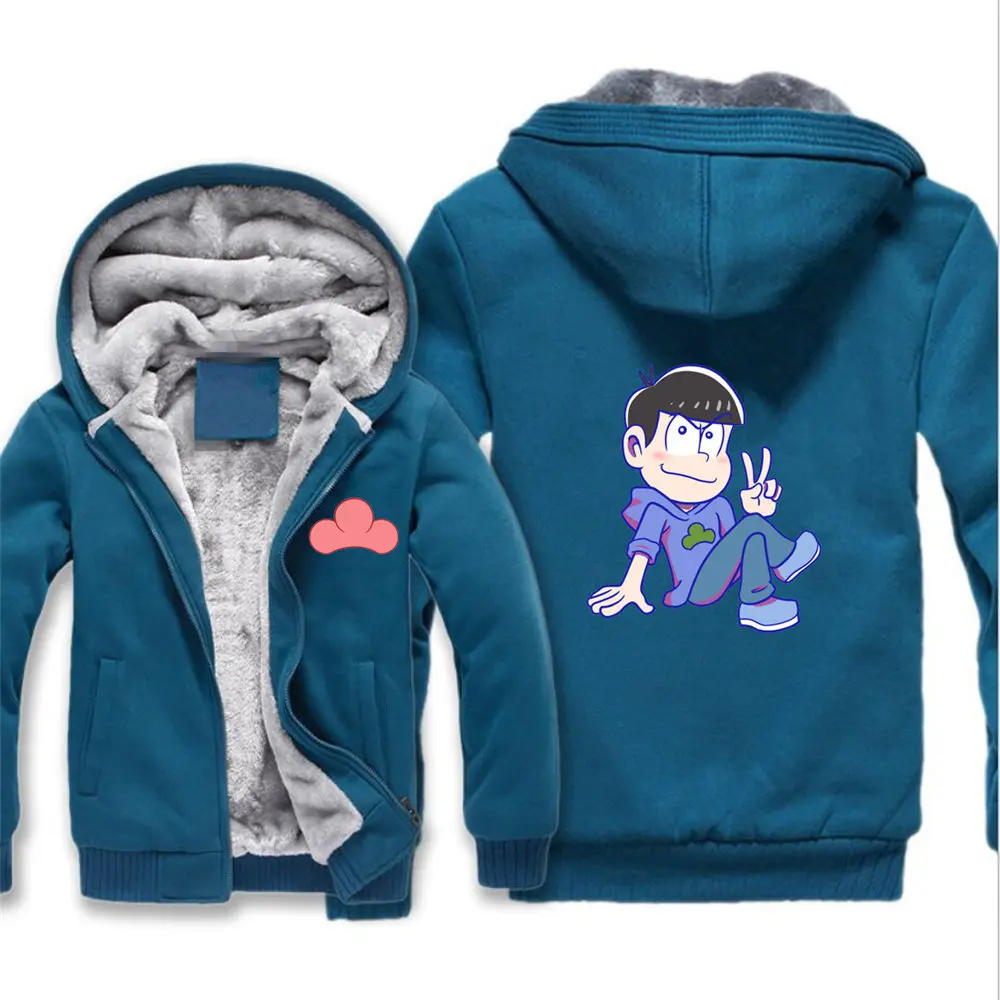 Anime Osomatsu-san Printed Hoodies Mens Zipper Sweatshirt Fleece Thicken Fashion Jacket Coat
Anime Osomatsu-san Printed Hoodies Mens Zipper Sweatshirt Fleece Thicken Fashion Jacket Coat