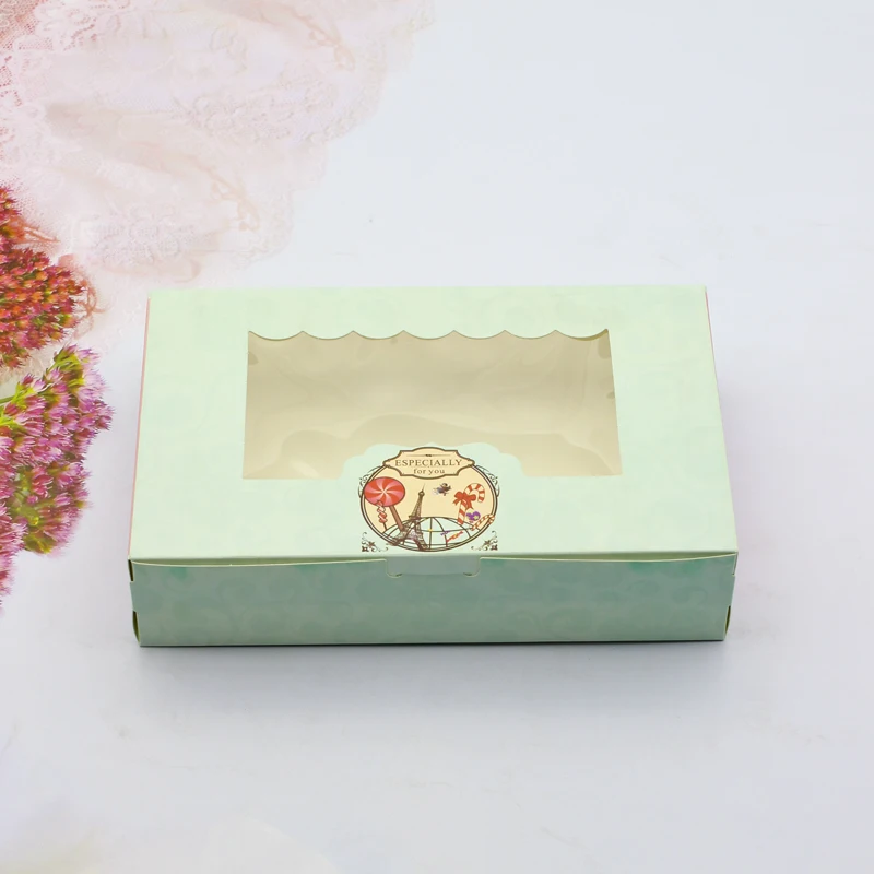 100pcs Wedding Gift Box Window Green Chocolate Cupcake Cookies Sweet Candy Favor Box Paper Birthday Party Kids Especially
100pcs Wedding Gift Box Window Green Chocolate Cupcake Cookies Sweet Candy Favor Box Paper Birthday Party Kids Especially