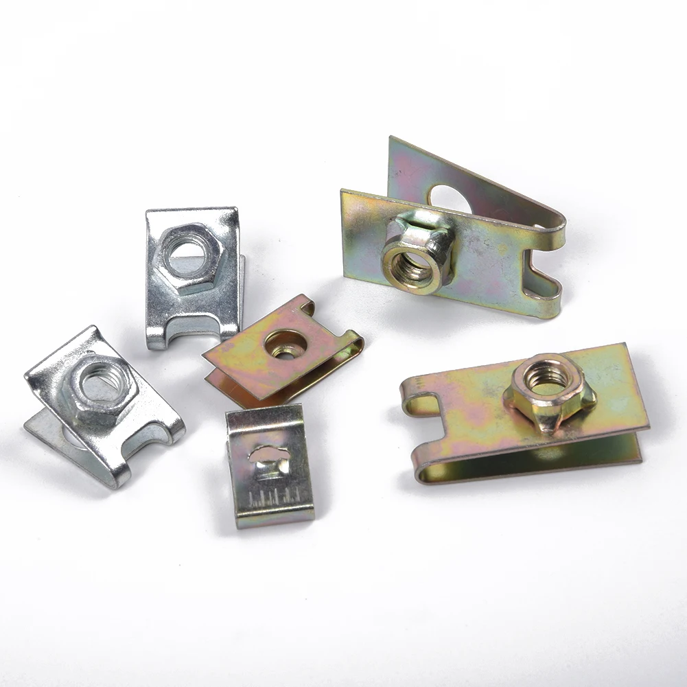Auto U Type Fasteners Gasket Body Panel Trim Fixed Screw Metal Universal Professional
Auto U Type Fasteners Gasket Body Panel Trim Fixed Screw Metal Universal Professional
