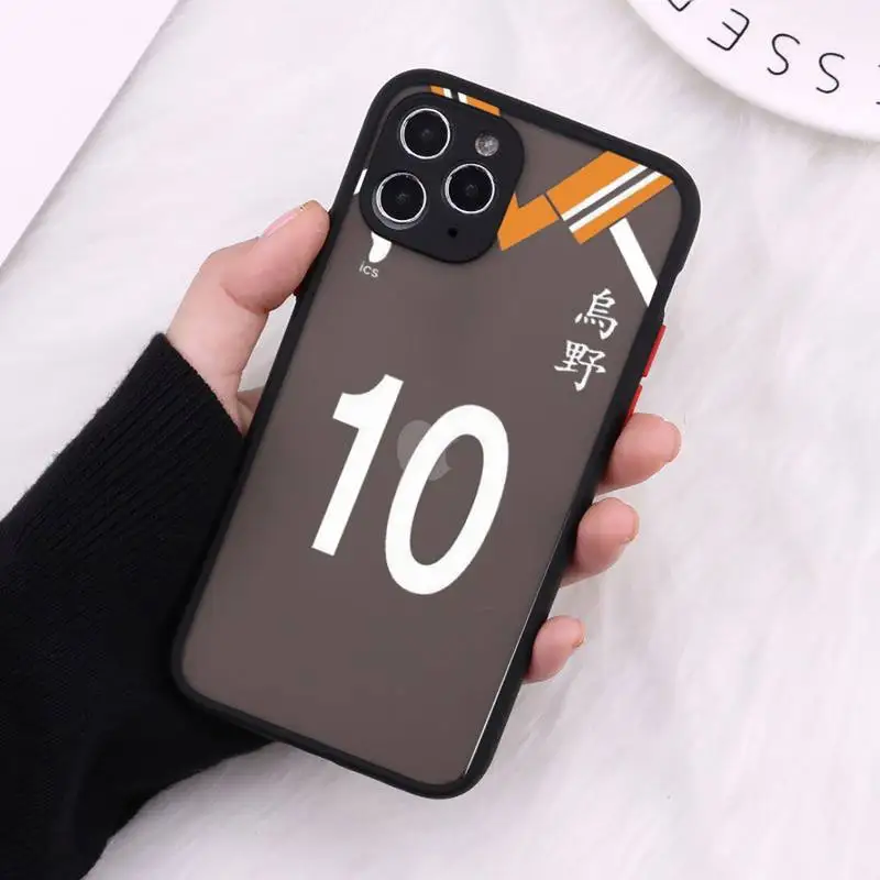 Haikyuu Unifom Phone Cases Matte Transparent For iPhone 12 Mini 11 Pro XR XS Max 7 8 Plus
Haikyuu Unifom Phone Cases Matte Transparent For iPhone 12 Mini 11 Pro XR XS Max 7 8 Plus