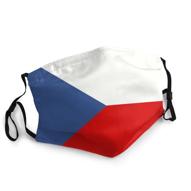 

Чехия маска с флагом Пылезащитная Регулируемая патриотическая маска для лица с защитой от смога респиратор для взрослых Маска для рта