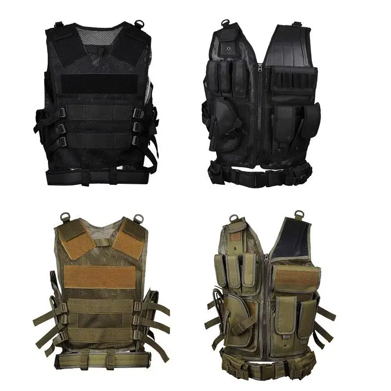 Tactical Vest Team Sports Combat Assault Aisoft Paintball Special Forces Camo Hunting Vest Hot Military Attachment Hunting Vest
Tactical Vest Team Sports Combat Assault Aisoft Paintball Special Forces Camo Hunting Vest Hot Military Attachment Hunting Vest