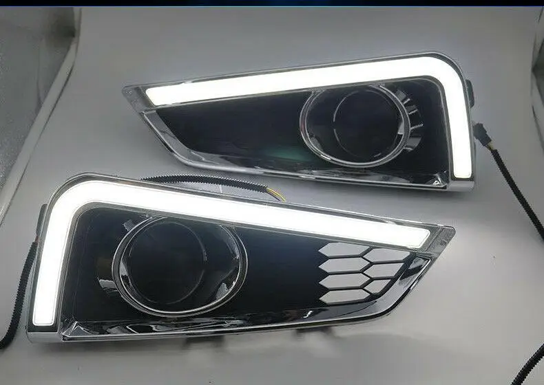 For Honda City 2015-2017 Car LED Daytime Running Light White+Yellow Drive Lamp
For Honda City 2015-2017 Car LED Daytime Running Light White+Yellow Drive Lamp