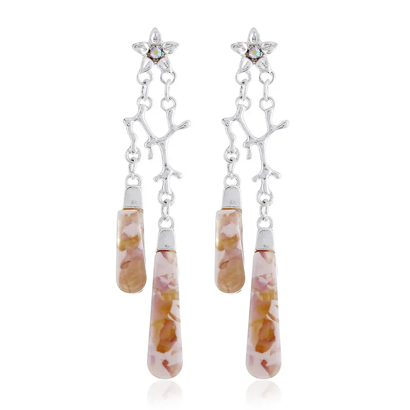 TOTABC Personality Fashion Pentagram Geometric Wood Earrings Retro Female Tassel Long Women Earrings Jewelry
TOTABC Personality Fashion Pentagram Geometric Wood Earrings Retro Female Tassel Long Women Earrings Jewelry