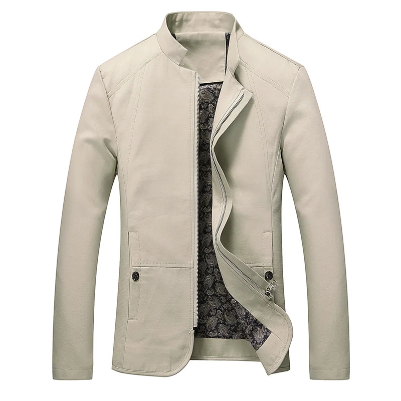 Blazer Jacket Men Spring Autumn Men Business Coat Work Coat Stand Collar Zipper Jacket Men Outwear Lightweight Coat 2021 Cotton
Blazer Jacket Men Spring Autumn Men Business Coat Work Coat Stand Collar Zipper Jacket Men Outwear Lightweight Coat 2021 Cotton