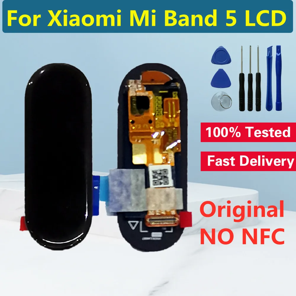 Original AMOLED For Xiaomi Mi Band 5 LCD Display Touch Screen Digitizer For Xiaomi Mi Band5 Smart Watch 5.0 Wristband LCD Screen
Original AMOLED For Xiaomi Mi Band 5 LCD Display Touch Screen Digitizer For Xiaomi Mi Band5 Smart Watch 5.0 Wristband LCD Screen