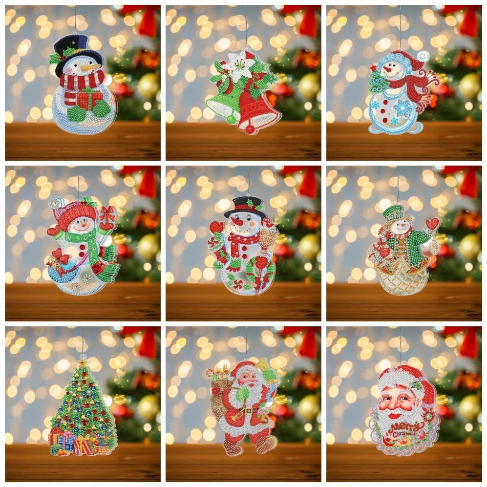 5D DIY Diamond Painting Mosaic Christmas Lamp Special Shape Drill Mosaic Night Light Christmas Decoration for home Craft Gifts
5D DIY Diamond Painting Mosaic Christmas Lamp Special Shape Drill Mosaic Night Light Christmas Decoration for home Craft Gifts