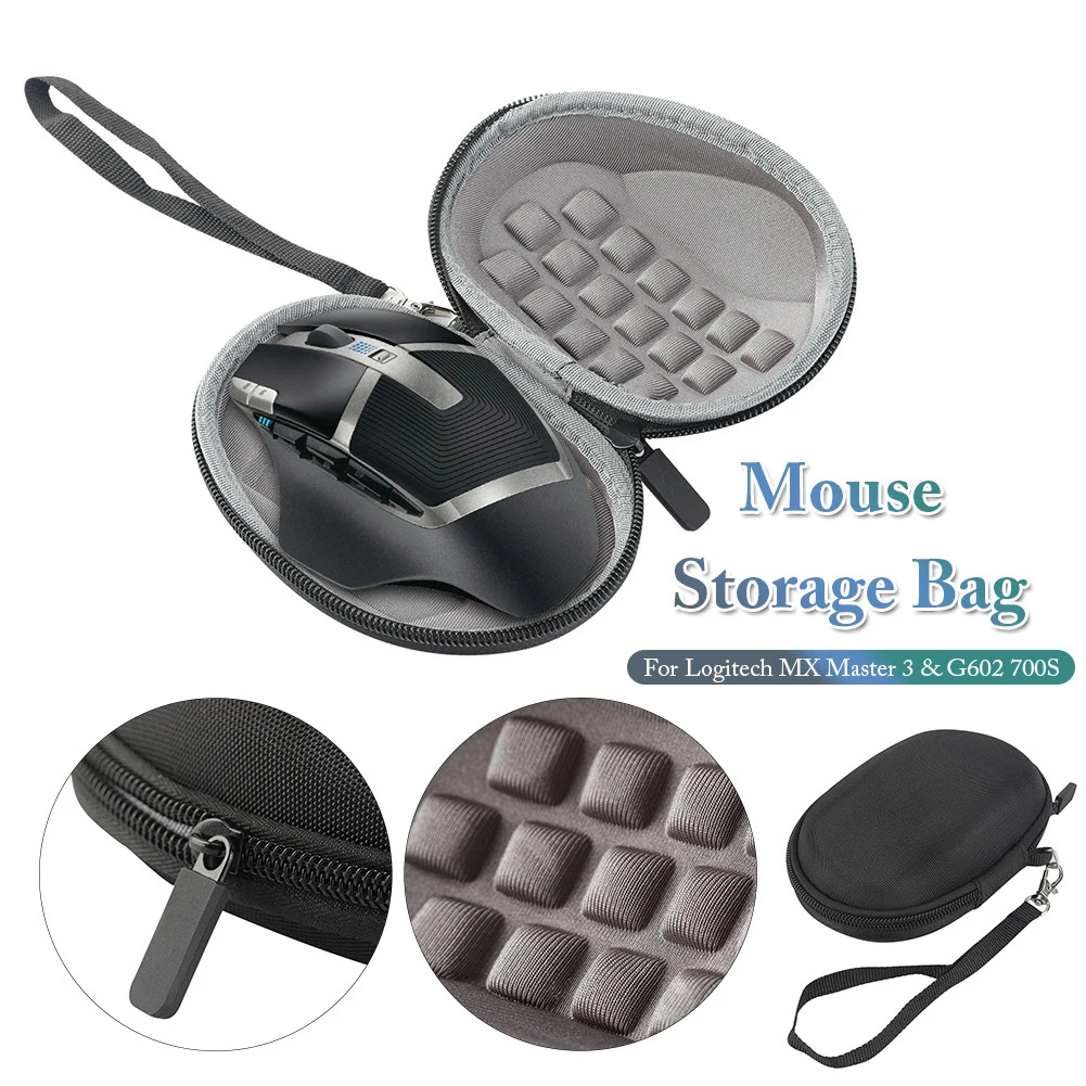 High Quailty EVA Material Carrying Bag Gaming Mouse Storage Box Case For Logitech MX Master 3 Mice Shockproof Waterproof Durable
High Quailty EVA Material Carrying Bag Gaming Mouse Storage Box Case For Logitech MX Master 3 Mice Shockproof Waterproof Durable