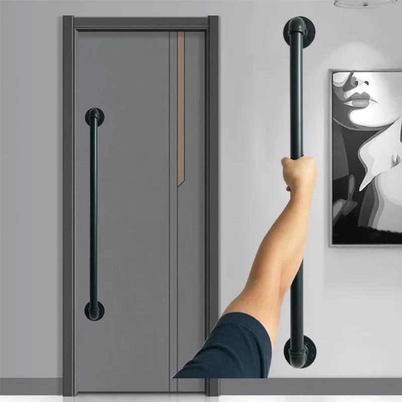 Long Iron Barn Door Handle American Warehouse Door Pull Black Pipe Courtyard Villa Gate Door Bar
Long Iron Barn Door Handle American Warehouse Door Pull Black Pipe Courtyard Villa Gate Door Bar