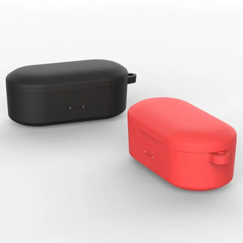 Anti-fall Protective Cover Silicone Case with Carabiner for QCY T1S/T2C Headset PXPE
Anti-fall Protective Cover Silicone Case with Carabiner for QCY T1S/T2C Headset PXPE