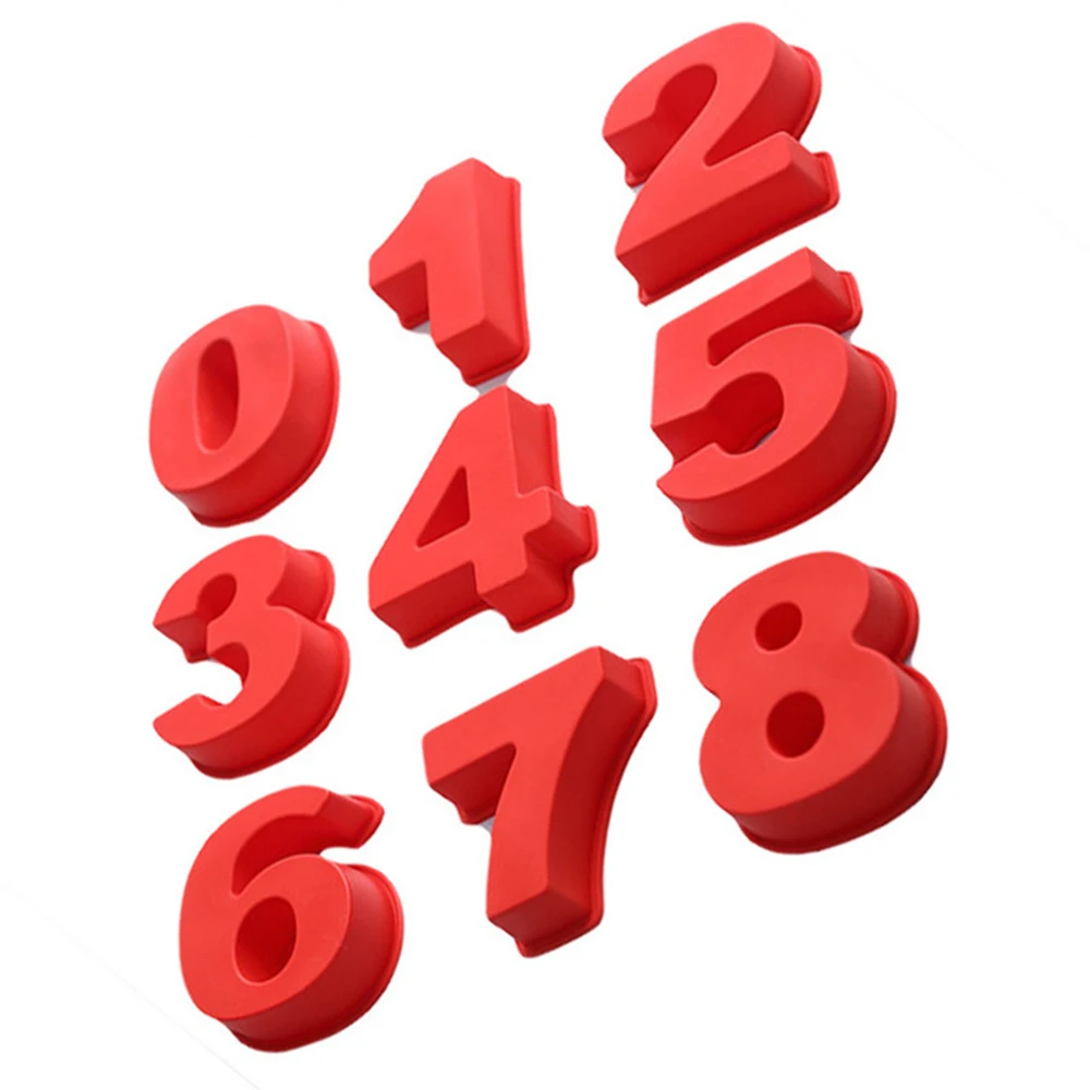 Number 0-8 Cake Mold Pan Silicone Candle Mould Baking Tin Birthday Anniversary Kitchen Tools Candy Cookies Chocolate Molds
Number 0-8 Cake Mold Pan Silicone Candle Mould Baking Tin Birthday Anniversary Kitchen Tools Candy Cookies Chocolate Molds
