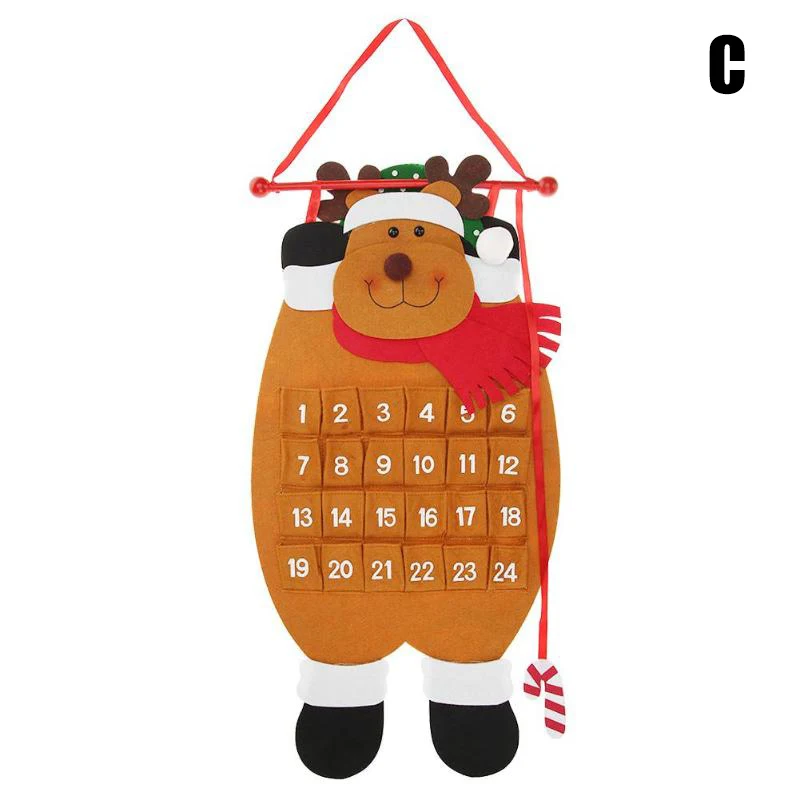 Christmas Advent Calendar Felt Fabric Holiday Countdown Xmas Tree Decor Supplies NSV775
Christmas Advent Calendar Felt Fabric Holiday Countdown Xmas Tree Decor Supplies NSV775