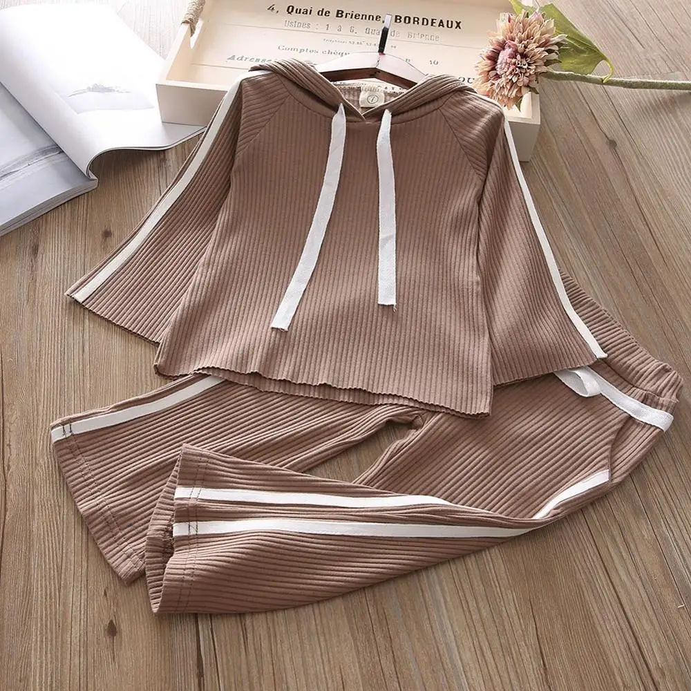 2PCS Toddler Baby Clothes Sets Long Sleeve Hooded Tops Soft Loose Casual Pants Trousers 6 8 10 Children Clothing Girls Outfits
2PCS Toddler Baby Clothes Sets Long Sleeve Hooded Tops Soft Loose Casual Pants Trousers 6 8 10 Children Clothing Girls Outfits