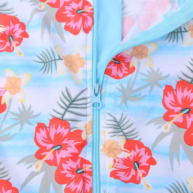 BAOHULU 2019 Print Long Sleeves Girls Swimwear UPF50+ Two-pieces LightBlue Floral Kids Bathing Suits 
BAOHULU 2019 Print Long Sleeves Girls Swimwear UPF50+ Two-pieces LightBlue Floral Kids Bathing Suits