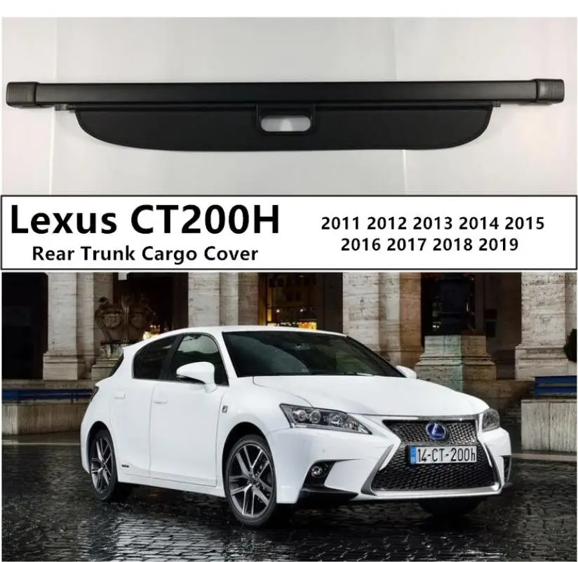 Rear Trunk Cargo Cover For Lexus CT200h 2011-2019 High Qualit Security Shield Auto Accessories
Rear Trunk Cargo Cover For Lexus CT200h 2011-2019 High Qualit Security Shield Auto Accessories