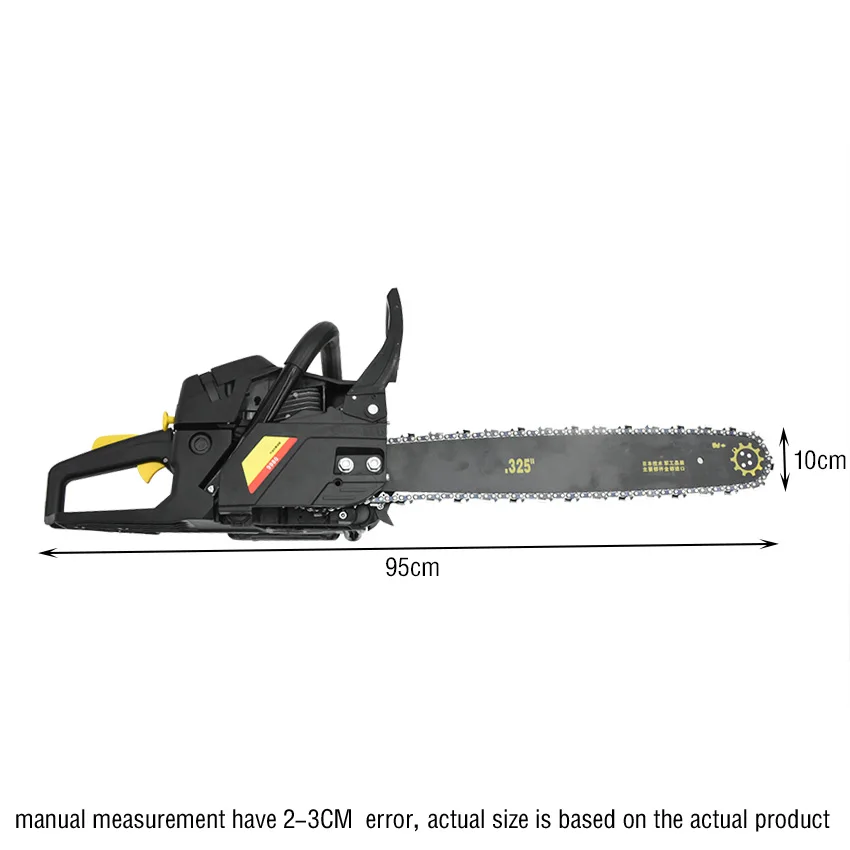 9800W Chainsaw Gasoline Chain Saw 88CCProfessional 2-Stroke Engine Gasoline Saw With Saw Chain Gasoline Logging Wood Cutter
9800W Chainsaw Gasoline Chain Saw 88CCProfessional 2-Stroke Engine Gasoline Saw With Saw Chain Gasoline Logging Wood Cutter